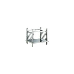 Support avec structure à platines, fours 6 & 10x GN 1/1
