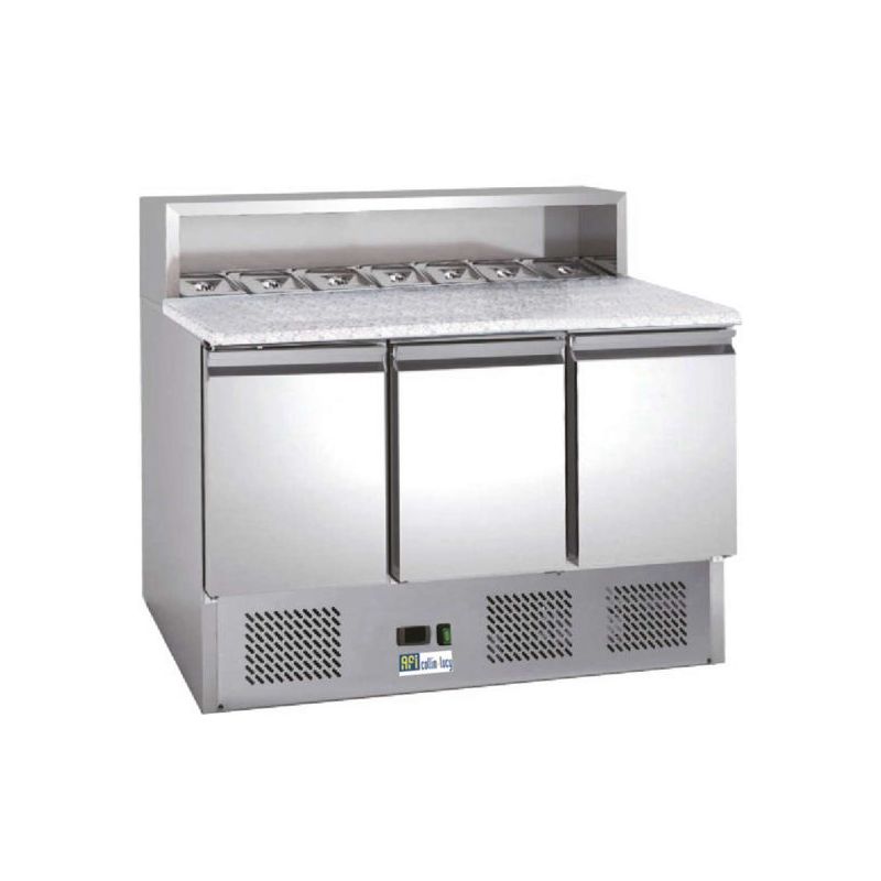 MEUBLES PIZZAS RÉFRIGÉRÉS « ECO » série star extérieurs et intérieurs inox (AAPS903) MEUBLES PIZZAS RÉFRIGÉRÉS « ECO » série star extérieurs et intérieurs inox (AAPS903)