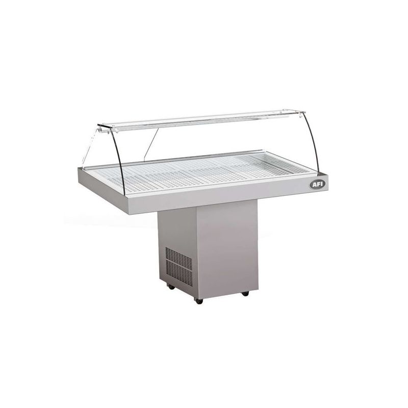 Vitrine réfrigérée à poissons L. 940 mm avec plan d'exposition de 816 x 602 mm (VP-099-K) Vitrine réfrigérée à poissons L. 940 mm avec plan d'exposition de 816 x 602 mm (VP-099-K)