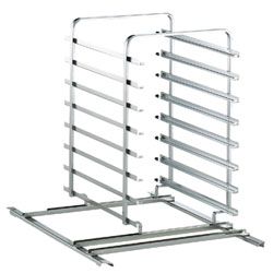 Chargeur à platines sur roulettes 8x 600x400, 10x GN 2/1