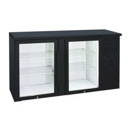 Arrière-bar réfrigéré 2 portes vitrées (QBG200)