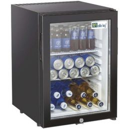 Mini bar hôtel 24 bouteilles porte vitrée (RCG30A)