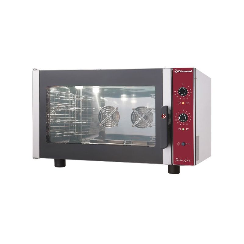 Four électrique à convection 4x GN 1/1 + humidificateur manuel (230/1N) Four électrique à convection 4x GN 1/1 + humidificateur manuel (230/1N)