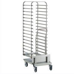 Chariot & chargeur à platines 16x 600x400, 20x GN 1/1