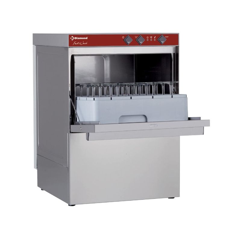 Lave-Verres et Vaisselle Panier Carré 450x450 mm avec Pompe Vidange Lave-Verres et Vaisselle Panier Carré 450x450 mm avec Pompe Vidange
