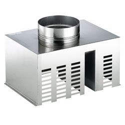 Cheminée gaz brûlés, four vapeur 20x GN 2/1