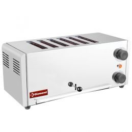 Toaster (grille-pain) électrique 6 tranches - Acier inox