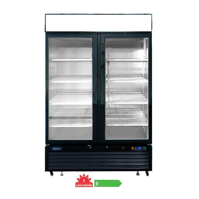 Armoire réfrigérée vitrée positive 1300L, ATOSA