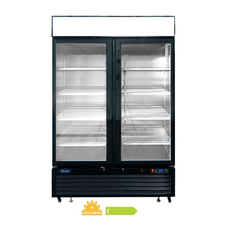 Armoire réfrigérée vitrée positive 1300L, ATOSA