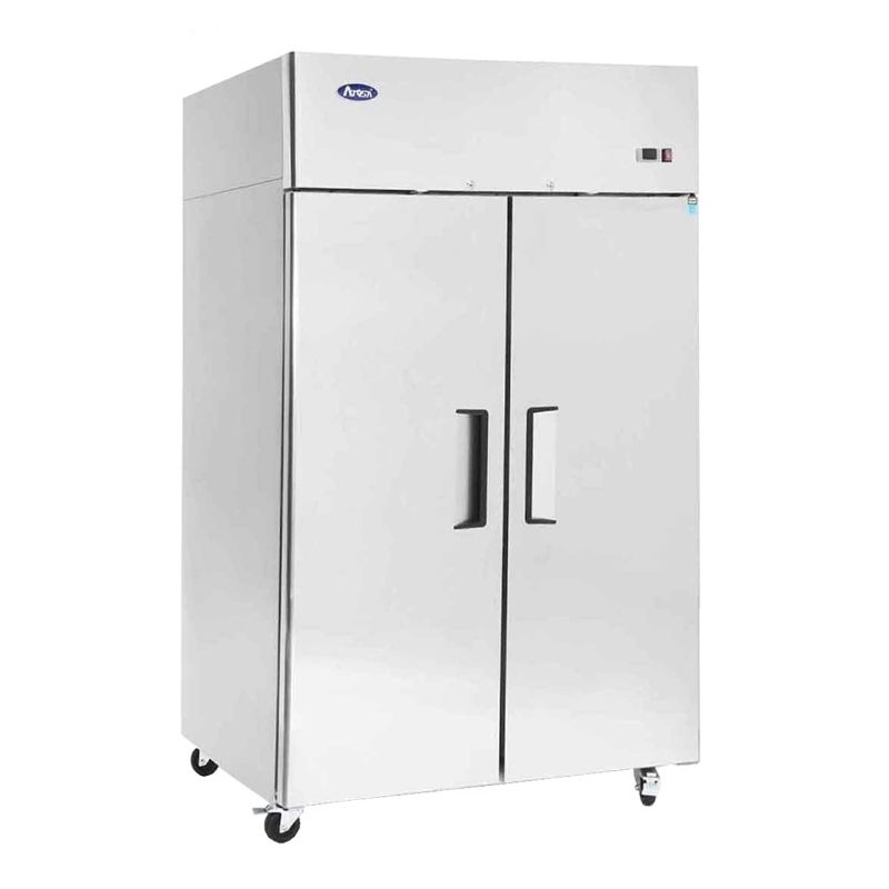 Armoire réfrigérée positive compacte 2 portes pleines, 900L, ATOSA Armoire réfrigérée positive compacte 2 portes pleines, 900L, ATOSA