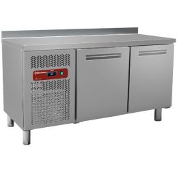 Table frigorifique, ventilé, 2 portes (245 Litres)