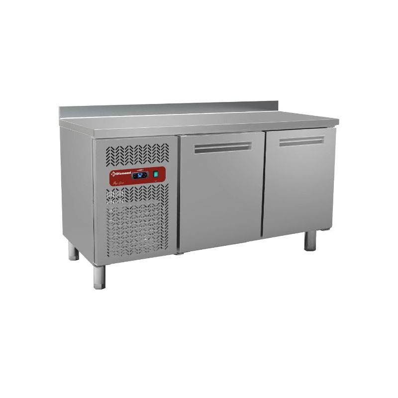 Table frigorifique, ventilé, 2 portes (245 Litres)