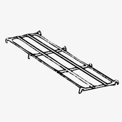 Grille de raccord pour armoire, GN 2/1