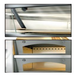 intérieur du Four à Tubes Annulaires 4 Étages Optima Bi-energie Fringand