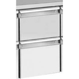 Table frigorifiques ventilée, 2 portes GN 1/1