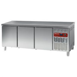 Table frigorifique, ventilé, 3 portes EN 600x400 (550L)