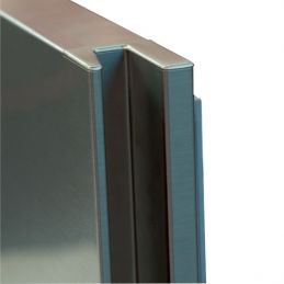 Table frigorifique, ventilé, 3 portes EN 600x400 (550L), porte
