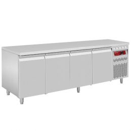 Table frigorifique ventilée, 4 portes GN 1/1, 550 litres