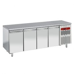 Table de congélation, ventilée, 4 portes GN 1/1, 550 litres