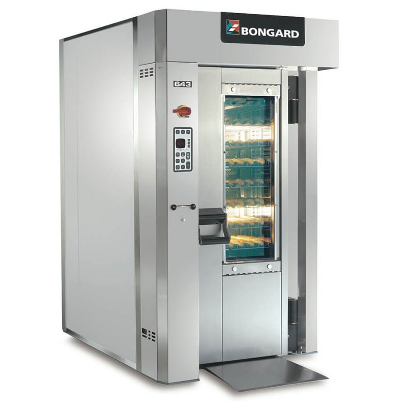 BONGARD Four à chariot rotatif 6.43 E Prévu pour 1 chariot 400 x 600 BONGARD Four à chariot rotatif 6.43 E Prévu pour 1 chariot 400 x 600