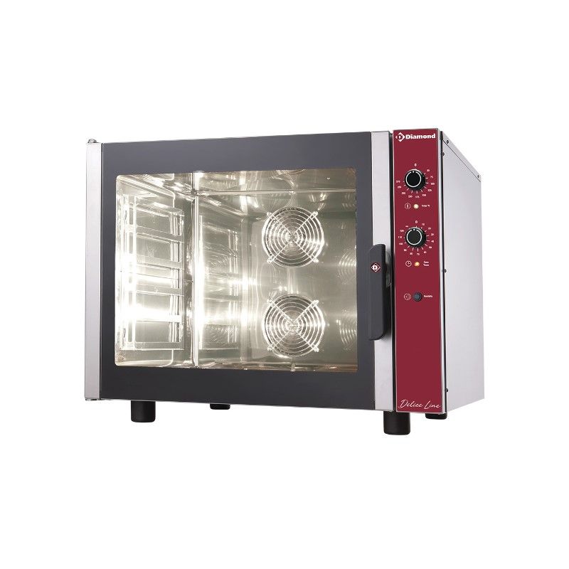 Four électrique à convection , 6x 600x400 mm + humidificateur manuel Four électrique à convection , 6x 600x400 mm + humidificateur manuel