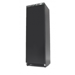 Réfrigérateur - 400 L - 4 étagères réglables - noir