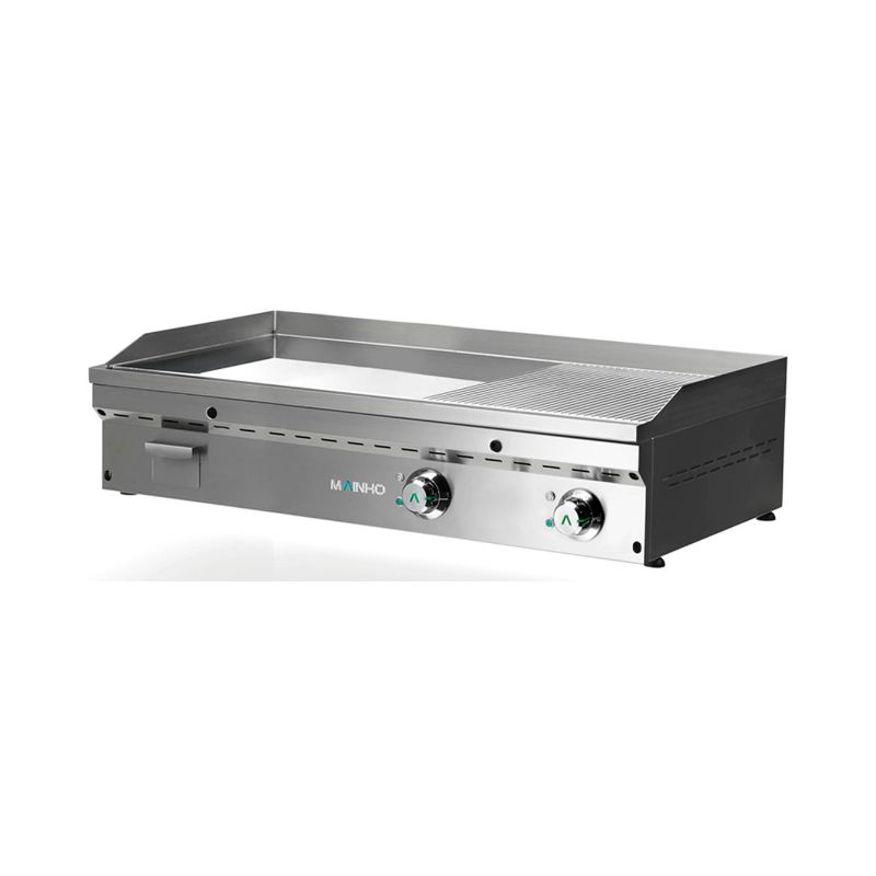 Fry-top Plancha semi-rainuré FCRE-120 électrique 400V Full-Crom Mainho Fry-top Plancha semi-rainuré FCRE-120 électrique 400V Full-Crom Mainho