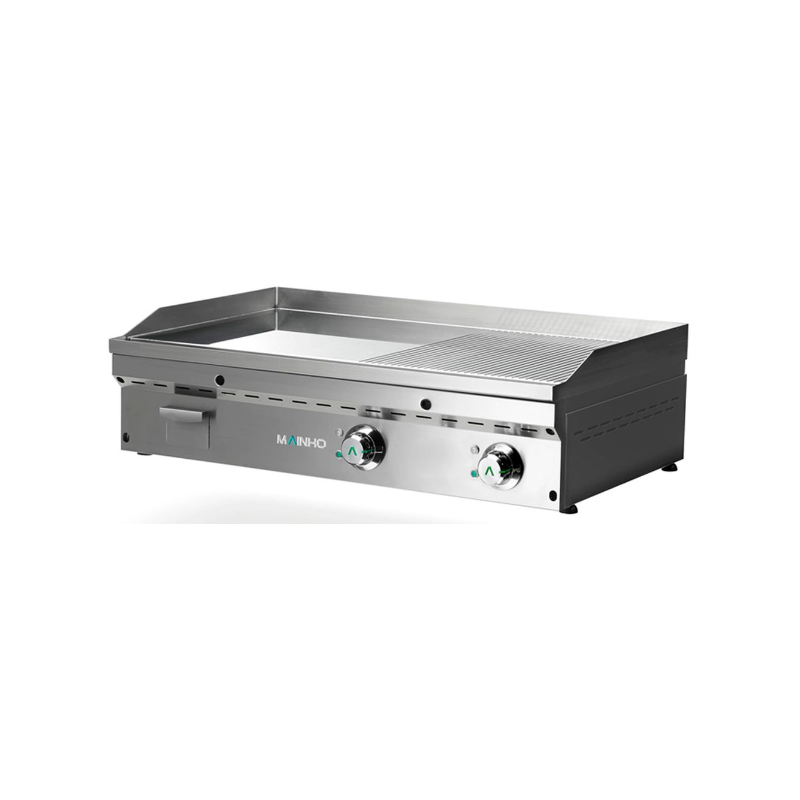 Plancha Semi-Rainuré électrique FCRE-90 Full-Chrom Mainho Plancha Semi-Rainuré électrique FCRE-90 Full-Chrom Mainho