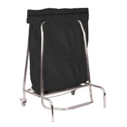 PORTE SAC POUBELLE INOX 80L