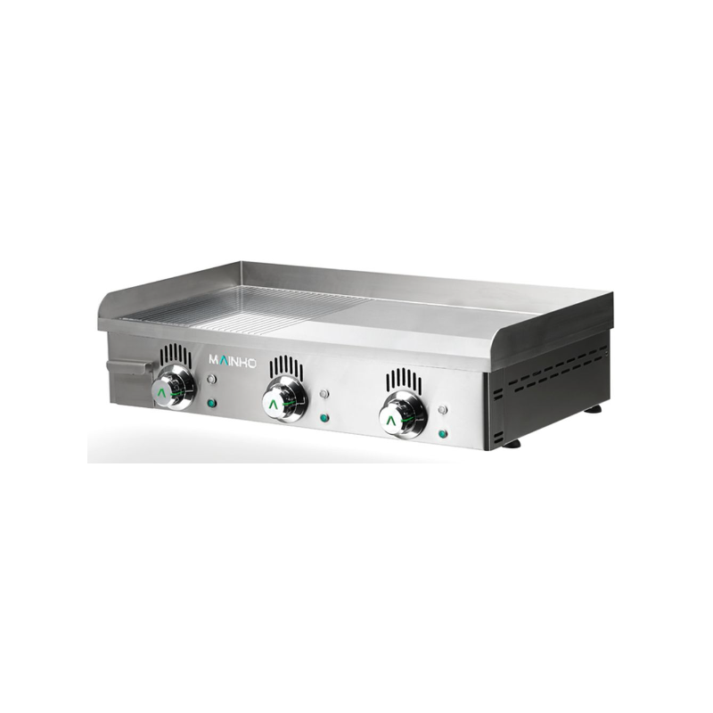 Plancha NCREM-80 Fonte acier chromée 230V Semi-rainurée NOVO-CROM - MAINHO Plancha NCREM-80 Fonte acier chromée 230V Semi-rainurée NOVO-CROM - MAINHO