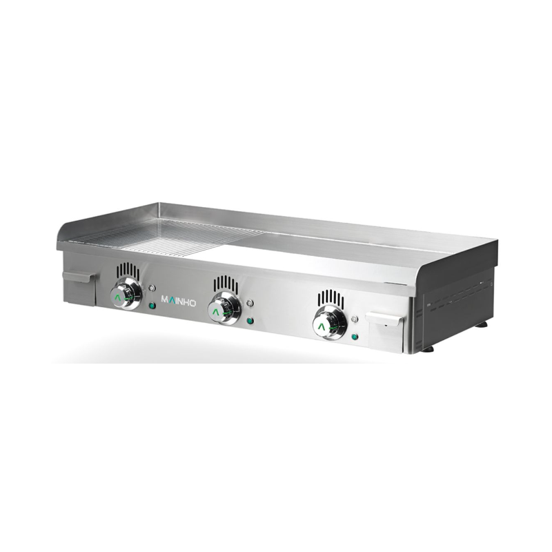 Plancha NCREM-100 Fonte acier chromée 230V Semi-rainurée NOVO-CROM - MAINHO Plancha NCREM-100 Fonte acier chromée 230V Semi-rainurée NOVO-CROM - MAINHO