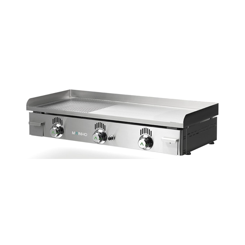 Plancha Semi-rainurée NSR-100N 15 mm serie NOVO SNACK - MAINHO Plancha Semi-rainurée NSR-100N 15 mm serie NOVO SNACK - MAINHO