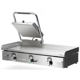 Plancha Gaz NS-100+SW35 équipée de grill Panini électrique MAINHO