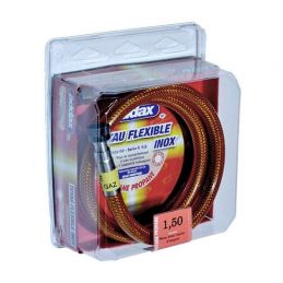 FLEXIBLE DE GAZ INOX AVEC RACCORDS - FILETAGE G ½