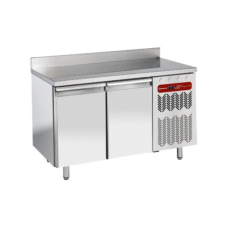 Table frigorifique "murale", ventilée, 2 portes EN 600x400, 345 litres Table frigorifique "murale", ventilée, 2 portes EN 600x400, 345 litres