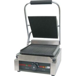Grill de contact avec plaque rainurée 230 x 220 mm (GH811), afi