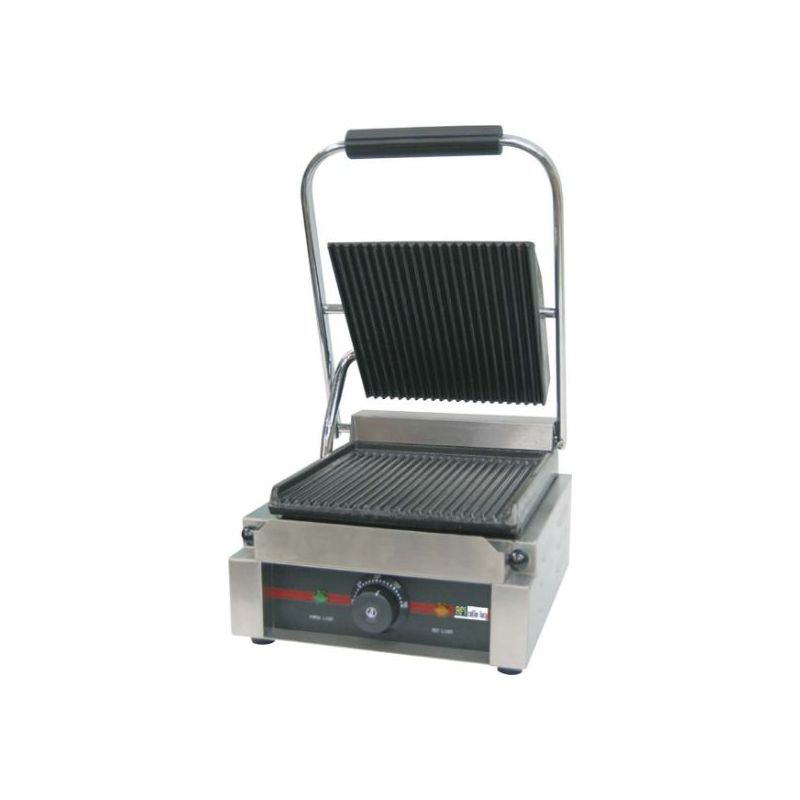 Grill de contact avec plaque rainurée 230 x 220 mm (GH811), afi Grill de contact avec plaque rainurée 230 x 220 mm (GH811), afi