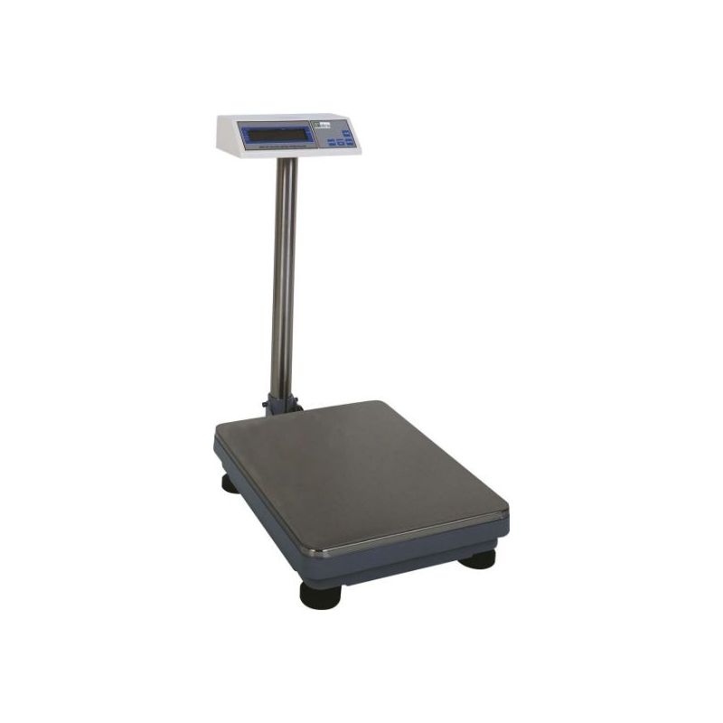 Balance électrique au sol avec plateau inox de 43 x 53 cm 150kg/20g (SS150) Balance électrique au sol avec plateau inox de 43 x 53 cm 150kg/20g (SS150)