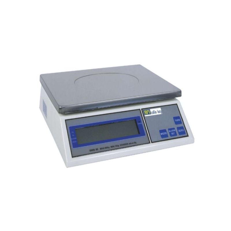 Balance Électrique de Table sur Accumulateur – Capacité 30 KG / Précision 5 GR Balance Électrique de Table sur Accumulateur – Capacité 30 KG / Précision 5 GR