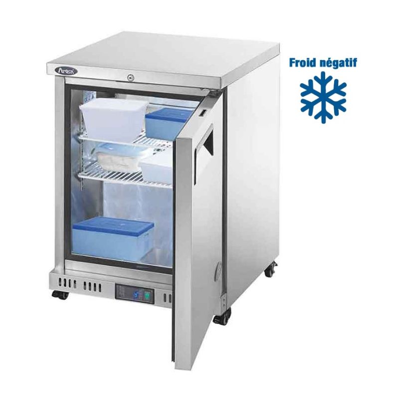 TABLE TOP NÉGATIVE VITRÉE, MINI CONGÉLATEUR INOX 145 LITRES, ATOSA TABLE TOP NÉGATIVE VITRÉE, MINI CONGÉLATEUR INOX 145 LITRES, ATOSA