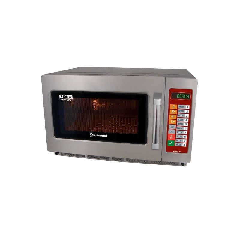 Four micro-ondes en inox (GN 2/3),1400 W. (34 Lt), digital Four micro-ondes en inox (GN 2/3),1400 W. (34 Lt), digital