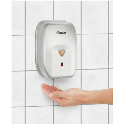 Distributeur de Savon Mural Professionnel avec Capteur IR S1- Bartscher