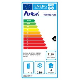 Armoire réfrigérée négative compacte 410L, ATOSA