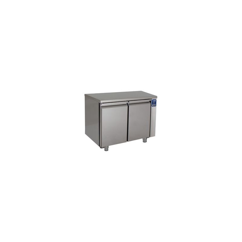 Table frigorifique ventilée, 2 portes GN 1/1, 260 litres Table frigorifique ventilée, 2 portes GN 1/1, 260 litres