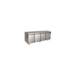 Table frigorifique ventilée, 4 portes GN 1/1, 550 litres