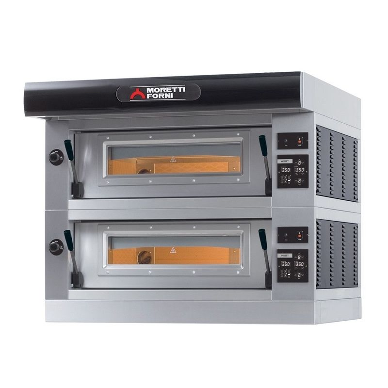 Four à pizza modulaire 24 pizzas - 2 chambres MORETTI FORNI Four à pizza modulaire 24 pizzas - 2 chambres MORETTI FORNI