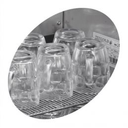 verres givrés du Givreur à Verres 79 Litres TEFCOLD