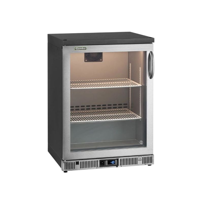 Givreur Verre porte vitrée charnières droite inox 100 L GAMKO Givreur Verre porte vitrée charnières droite inox 100 L GAMKO
