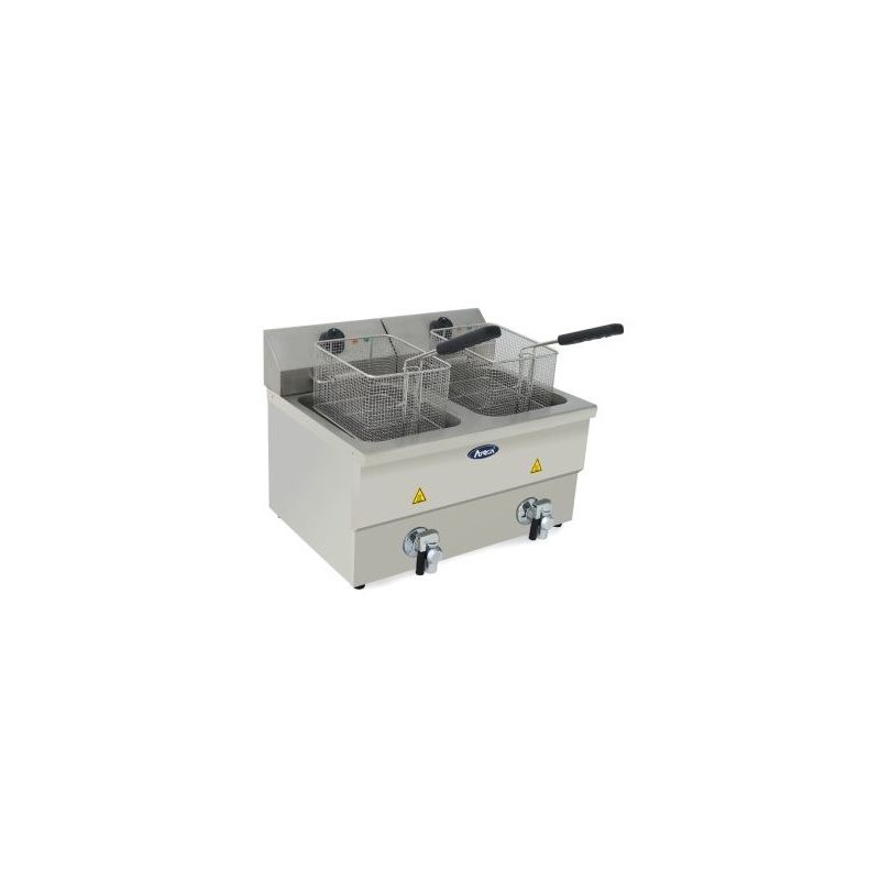 Friteuse électrique 2x08L - ATOSA Friteuse électrique 2x08L - ATOSA