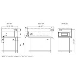 Four à sole modulaire électrique 9 pizzas MORETTI FORNI